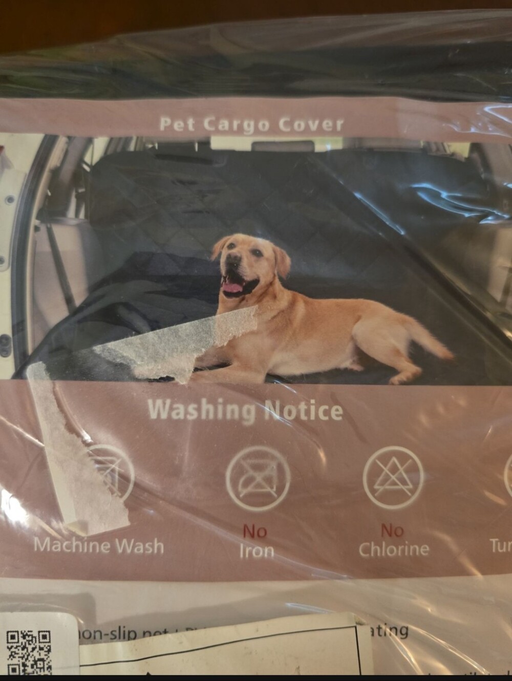 Pet Cargo Cover for Dogs - Black